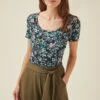 Cara Viscose Tee -Mode Weft Sales Store 0011 CARA LOUISA 2453 web