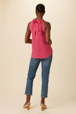 Hayden Cottonseed Cupro Blouse - Stargazer -Mode Weft Sales Store 0046 Hayden Stargazer 3