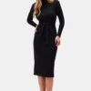 Castile Reverie Knit Dress - Black -Mode Weft Sales Store 0121 Castile Black 1