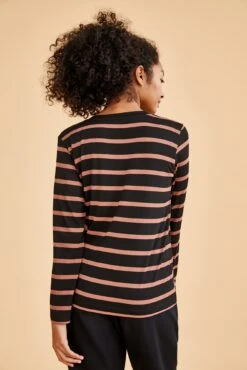 Berkeley Long Sleeve Dream Knit Tee - Buren Stripe -Mode Weft Sales Store 0134LongSleeveBerkeleyBurenStripe 11549 web 36e40229 0d0b 4894 9a42 3ddefa24e259