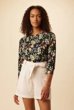 Issa Viscose Knit Tee - Summer Fields