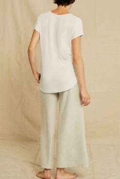 Stella Dream Rib Tee - White -Mode Weft Sales Store 0320 Stella Top White 3893 web 13a548eb a86a 4702 8918 e6bead1ca00b