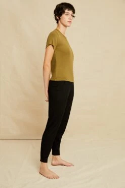 Berkeley Dream Rib Tee - Matcha -Mode Weft Sales Store 0372 SS Berkeley Dream Rib Matcha 1293 Web 9368c63c 0c1e 47c2 a163 b81f505c7a16