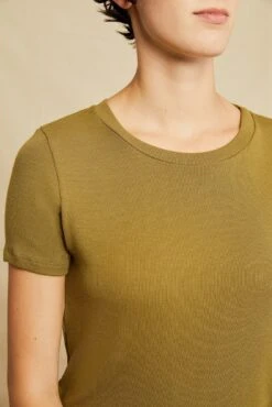 Berkeley Dream Rib Tee - Matcha