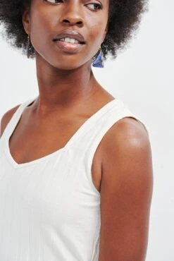 Bettina Ribbed Tank - Salt -Mode Weft Sales Store 0384 Bettina Salt 0488 web bf53f50f 423b 4e90 b56d bd284d5d9090