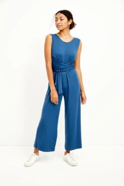 Gardenia Jumpsuit - Azure