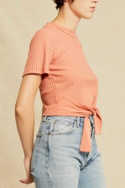 Jeanette Short Sleeve Tee - Hibiscus -Mode Weft Sales Store 0453 Jeanette Hibiscus 1261 web 3a5fb916 42b5 466b 8b43 22b323710210