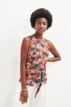 Natalie Upcycled Tank - ReAmour -Mode Weft Sales Store 0458 Natalie Lipari Floral v2 1826 web 00516e6b af3d 4d98 a60d fb8d91f1a679