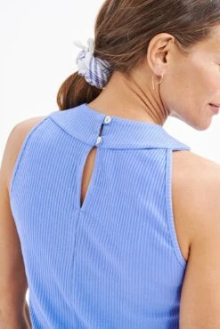 Leomie Paris Rib Tank - ReAmour -Mode Weft Sales Store 0474 Leomie Sky 1250 Web a81b26c6 7d6f 4454 a5b2 9c9f8dc9991e