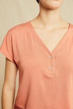 Juliet Dream Knit Tee - Hibiscus -Mode Weft Sales Store 0480 Juliet Hibiscus 0324 web 6d181fbf cb5a 4efb b720 c66efb967e67