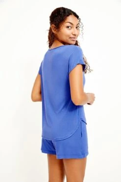 Chessa Dream Knit Tee - Lapis -Mode Weft Sales Store 0505 Chessa Lapis 0696 web 178ca1df 3073 4d02 88e1 f52f5959a3ca