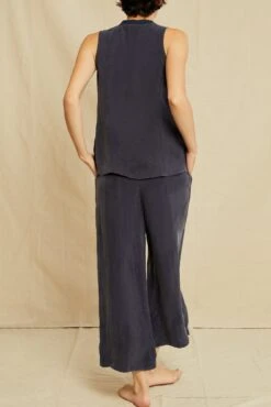 Pippen Mixed Cupro Tank - Ocean - ReAmour -Mode Weft Sales Store 0510 Pippen Navy 0471 Web 8af29397 fef5 4e6d bac9 05a5553b376b