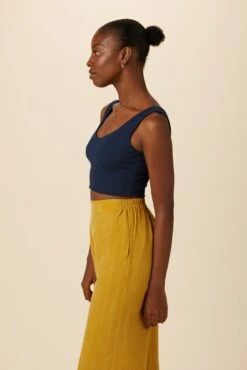 Rosa Paris Rib Tank - Ocean - ReAmour -Mode Weft Sales Store 0516 Rosa Ocean 2 d4fa96ac 9cfc 46bf b82d fe3fe819aa98