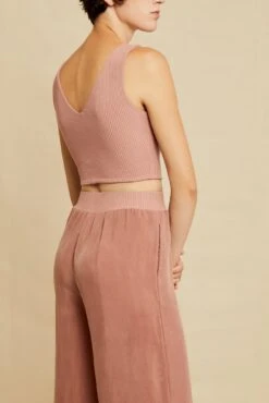 Rosa Paris Rib Tank - Quartz - ReAmour -Mode Weft Sales Store 0516 Rosa Quartz 0675 9a119b91 64cd 4306 8a0c a70ad6a16e51