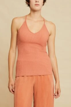 Jada Paris Rib Tank - Hibiscus - ReAmour