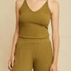 Jada Paris Rib Tank - Matcha - ReAmour
