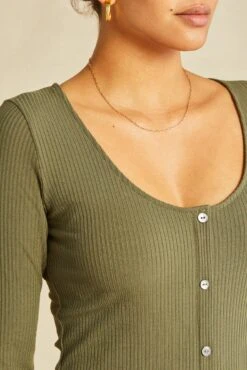 Soraya Paris Rib Dress - Calla Green -Mode Weft Sales Store 0530 Soraya Calla Green 1687 web c559b523 90e4 49f4 96c0 b3b3a28c9e4a