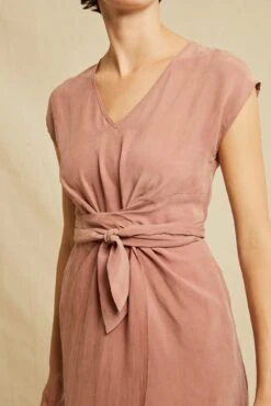 Josie Cottonseed Cupro Dress - Quartz -Mode Weft Sales Store 0538 Josie Cupro Quartz 5022 web afb4eca4 b3a3 45fc a567 be2bcbe5d215