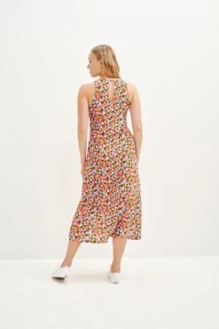 Cortney Washable Silk Dress -Mode Weft Sales Store 0561 Cortney Seaside Floral 2809 web