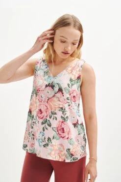 Ninette Upcycled Tank - ReAmour -Mode Weft Sales Store 0589 Ninette Upcycled Genoa Floral 0422 web 292e8b9a c7bf 4282 98bd 738bb6ff7d83