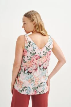 Ninette Upcycled Tank - ReAmour -Mode Weft Sales Store 0589 Ninette Upcycled Genoa Floral 0479 web fb518e52 39ab 45c7 8498 5a88e07c9427
