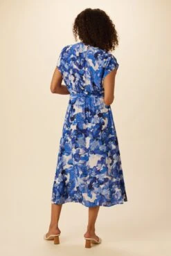 Marianna Viscose Crepe Dress - Cecily Floral -Mode Weft Sales Store 0613 Marianna Crepe Cecily 3