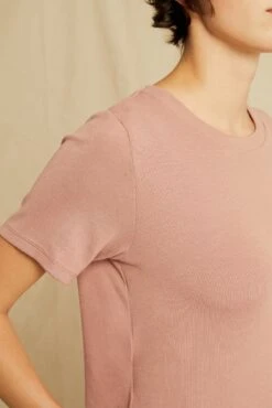 Tara Dream Rib Cropped Tee - Quartz -Mode Weft Sales Store 0622 Tara Quartz 2635 web 108bb402 f8a4 4f6b ac48 78abda46e69a
