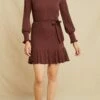 Ziggy Paris Rib Dress - Mocha -Mode Weft Sales Store 0638 Ziggy Mocha 4642 web 429e3c58 57c3 4ead 94b5 32c77f21e426