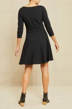 Lennox Ponte Twill Dress - Black 8 Lennox Ponte Twill Dress - Black -Mode Weft Sales Store 0685 Lennox Black 14145 web c699819b ee15 4446 9d0b 0af40e94e609