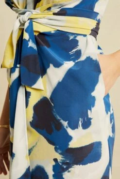 Josie Washable Silk Dress -Mode Weft Sales Store 0723 Josie Silk Dusk Print 0156 web