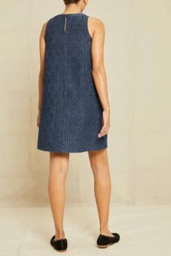 Elise Upcycled Dress -Mode Weft Sales Store 0750 Elise Claire Eyelet 13116 web