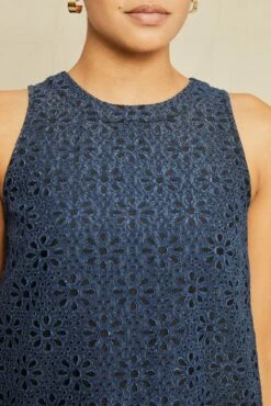 Elise Upcycled Dress -Mode Weft Sales Store 0750 Elise Claire Eyelet 13149 web