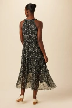 Tati Chiffon Maxi Dress - Petra -Mode Weft Sales Store 0793 Tati Petra Nova 3