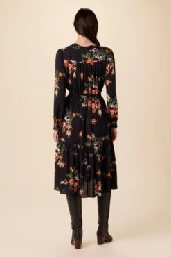 Dannica Ecovero Dress - Treviso Orange -Mode Weft Sales Store 10013 Dannica Treviso Orange 3