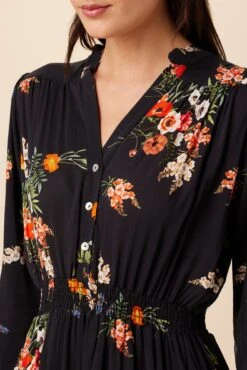 Dannica Ecovero Dress - Treviso Orange -Mode Weft Sales Store 10013 Dannica Treviso Orange 4