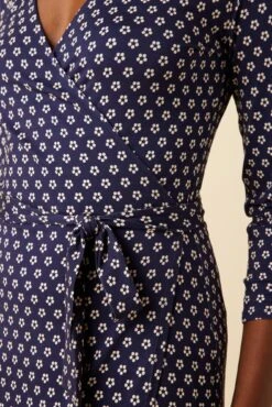 Mallory Viscose Knit Dress - Mia Dot -Mode Weft Sales Store 10086 Mallory Mia Dot 4