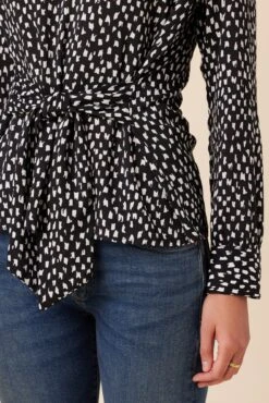 Lana Ecovero Blouse - Italia -Mode Weft Sales Store 10105 Lana Italia 4