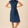 Hallie Tencel Luxe Dress - Azure