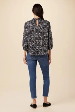 Jeanne Ecovero Blouse - Italia -Mode Weft Sales Store 10114 Jeanne Viscose Italia 3