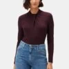 Wren Dream Knit Top - Vineyard -Mode Weft Sales Store 10130 Wren Vineyard 1