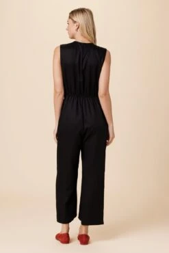 Cayenne Tencel Jumpsuit - Black 9 Cayenne Tencel Jumpsuit - Black -Mode Weft Sales Store 10134 Cayenne Twill Black 3