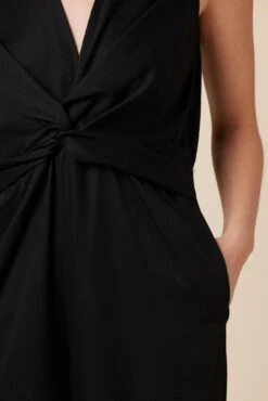 Cayenne Tencel Jumpsuit - Black 10 Cayenne Tencel Jumpsuit - Black -Mode Weft Sales Store 10134 Cayenne Twill Black 4