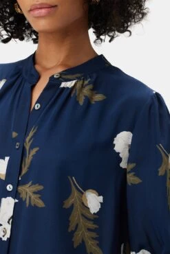 Charlotte Washable Silk Blouse - Luna -Mode Weft Sales Store 10140 Charlotte Silk Luna 5