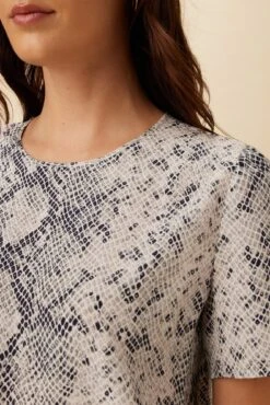 Odilia Washable Silk Blouse - Serpentine -Mode Weft Sales Store 10175 Odilia Silk Serpentine10175 Odilia Silk Serpentine 4