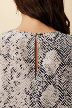 Odilia Washable Silk Blouse - Serpentine -Mode Weft Sales Store 10175 Odilia Silk Serpentine10175 Odilia Silk Serpentine 5