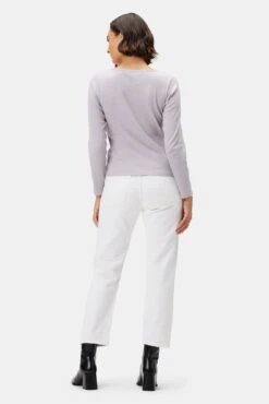 Deacon Baby Rib Top - Lilac -Mode Weft Sales Store 10233 Deacon Lilac 3