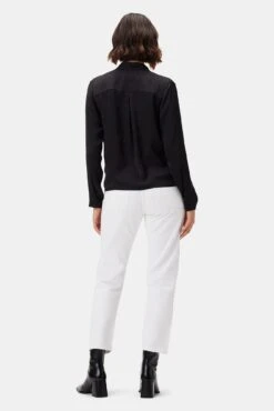 Calais Blouse - Black -Mode Weft Sales Store 10243 Calais Black 3