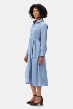 Joyce Dress - Horizon -Mode Weft Sales Store 10296 LS Joyce Polyester Horizon 2