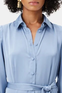 Joyce Dress - Horizon -Mode Weft Sales Store 10296 LS Joyce Polyester Horizon 4