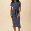 Colombe Reverie Knit Dress - Trieste Dot -Mode Weft Sales Store 10 9032 SS Colombe Reverie Trieste Dot 1